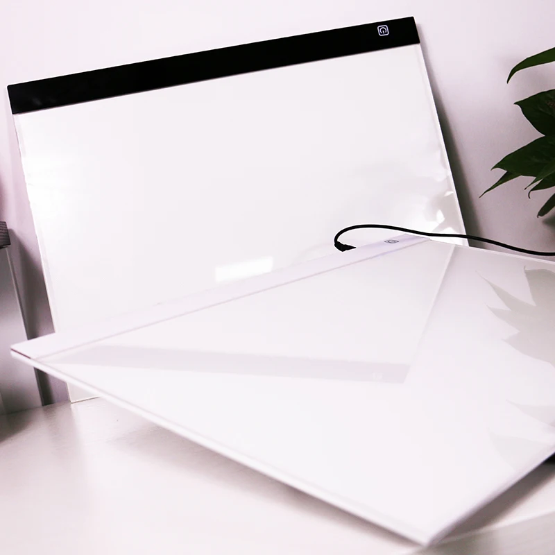 Rantion LED USB Light Pad Board Diamond Painting Tracing Accessories Tool Kits Tattoo A4 A4Pro A5 Drawing Graphic Tablet Box