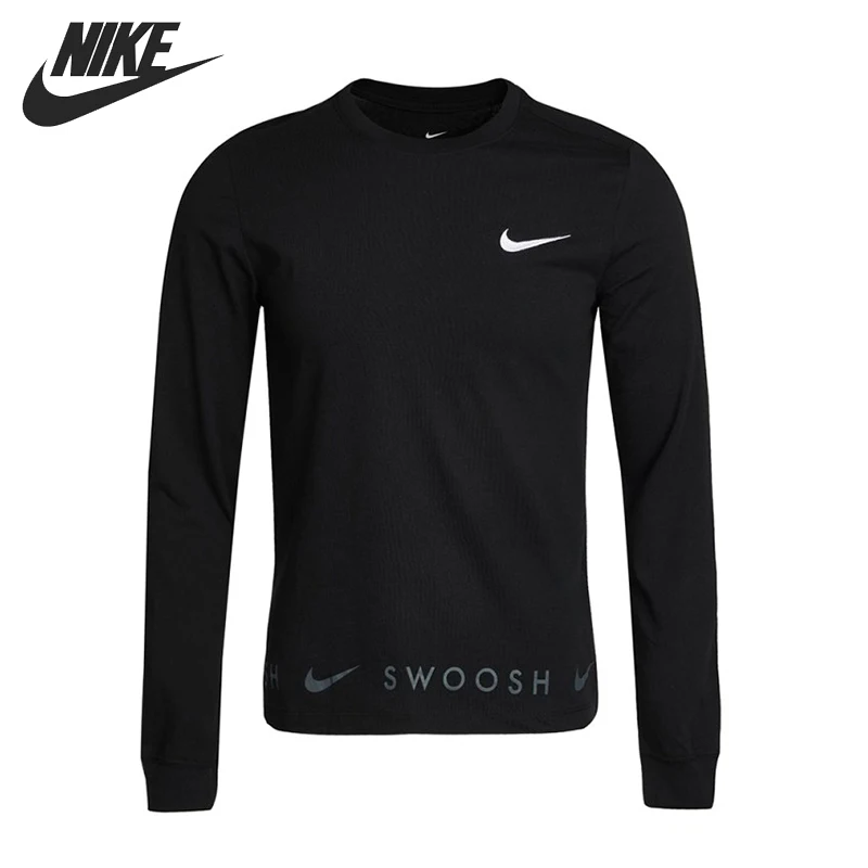 Original New Arrival Nike M Nsw Tee Ls Swoosh Men's T-shirts Shirt Long  Sleeve Sportswear - Skateboarding T-shirts - AliExpress