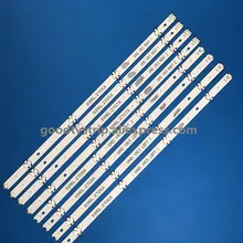 20 комплектов = 160 светодиодный подсветка полосы чехол для объективов 49 дюймов ТВ LG 49UH603V 49UH620V LC490DGE 6916L-2705A 6916L-2706A 6916L-2707A 6916L-2708A