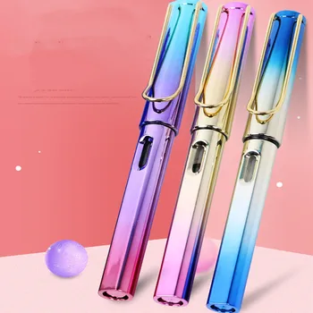 

1PC New Listing fashion High quality 408 Colors Office Fountain Pen student School Stationery Supplies ink pen