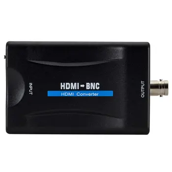 

HDMI TO BNC Composite video signal Converter Adapter VHS DVD Player PAL/NTSC