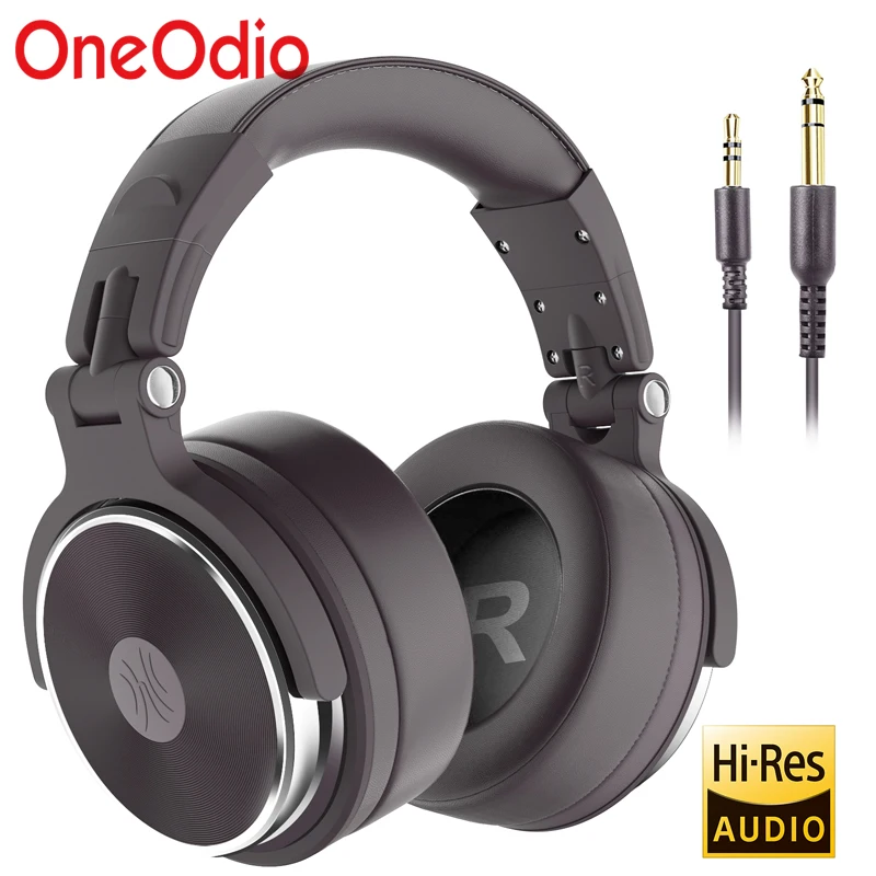 Wired Headphones Recording Stereo-Headsets Over-Ear-Monitor Studio Professional Oneodio