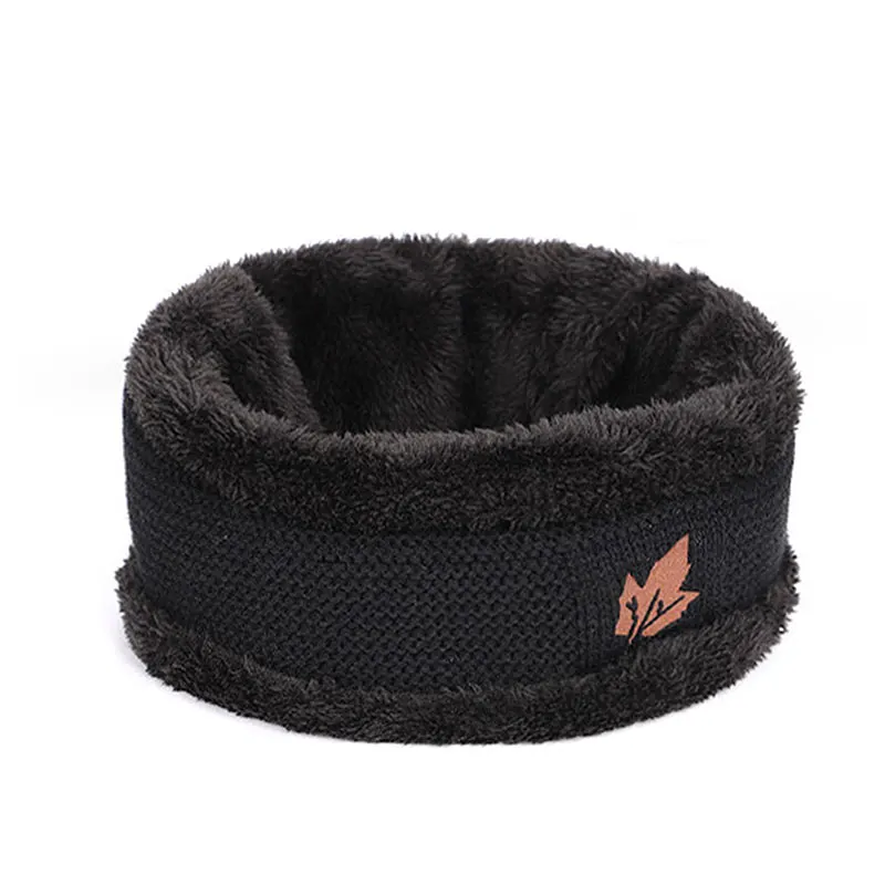 Black C Новые зимние вязаные шапки мужские лыжные утепленные Skullies Брендовые женские уличные кости плюс бархатные зимние шапки теплые и мужские свободные - Цвет: Black C