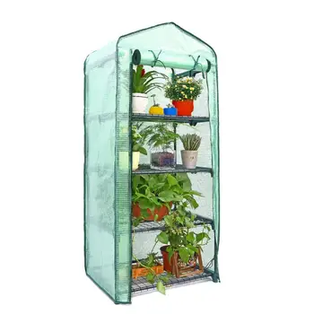 

PVC Warm Garden Tier Mini Household Plants Greenhouse Cover Waterproof Anti-UV Protect Garden Plants Flowers Without Holder