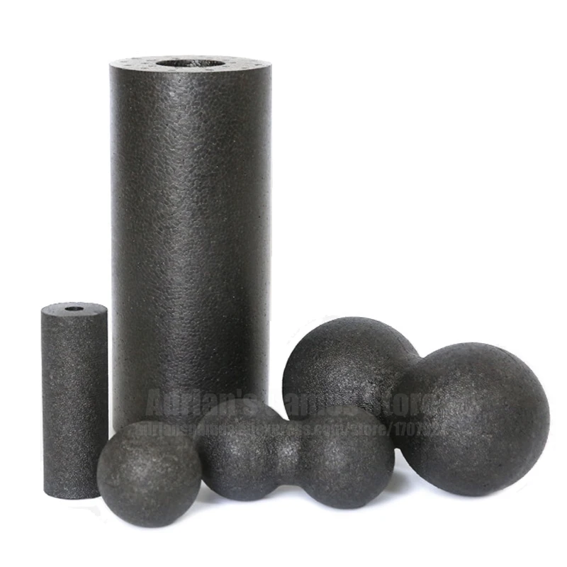 

Massage Axis Foam Rolls And Reflex Balls Set 5PCS High Density EPP Yoga Bar Yogic Fitness Fascial Ball