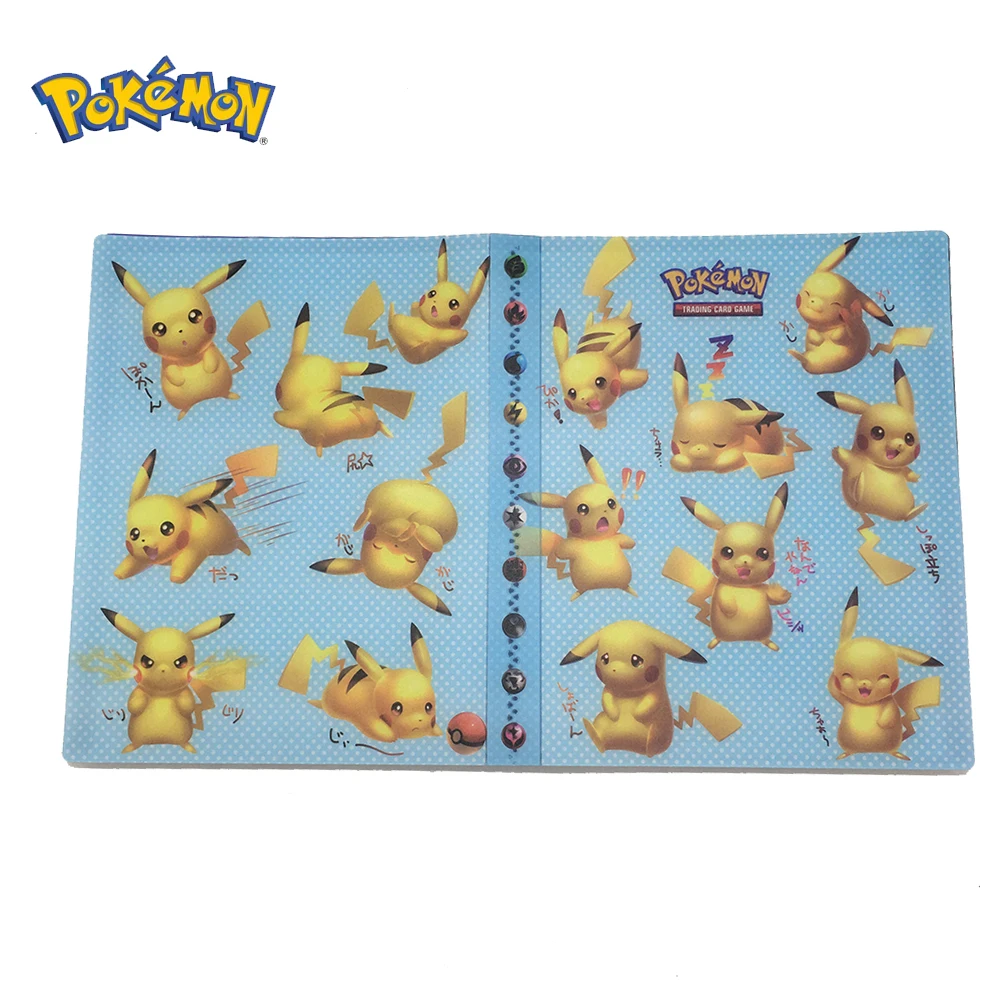 Pokemon держатель Альбом игрушки для детей Коллекция 240 шт карты Альбом Книга игра торговая карточная игра Покемон подарок