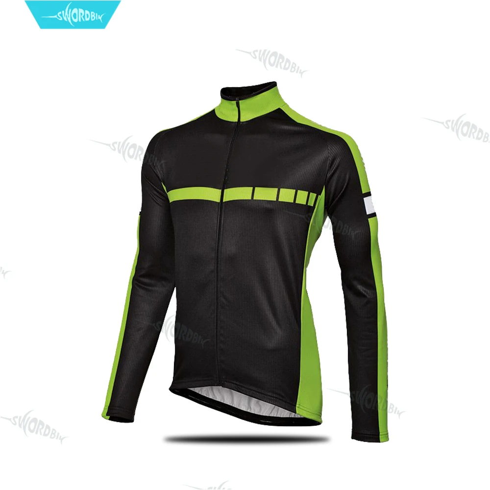 Cycling Jersey Ropa Ciclismo длинный рукав Велоспорт Джерси набор MTB Skinsuit Pro командная Одежда дышащая быстросохнущая велосипедная одежда комбинезон комплект - Цвет: Cycling Jersey