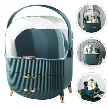 

Cosmetics Storage Box Skin Care Product Case Desktop Sundry Container for Home