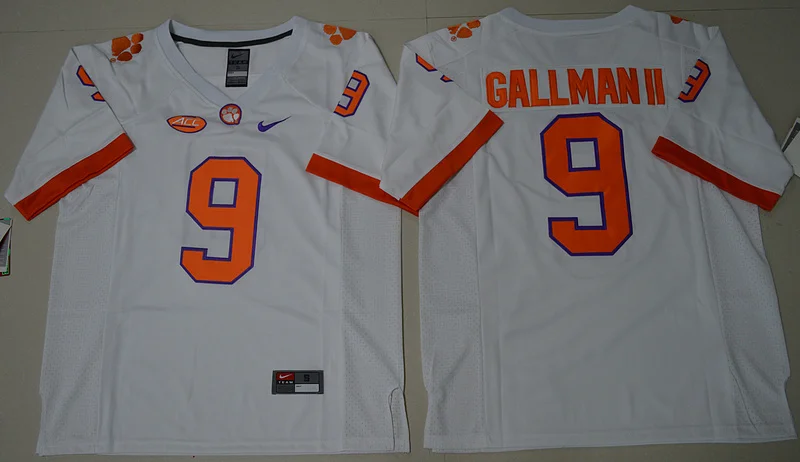 Новейший Clemson Tigers DeShaun Watson, Sammy Watkins, Wayne Gallman II, Artavis Scott Ben Boulware для мужских Джерси - Цвет: color as photo