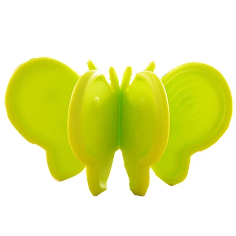 Cute Butterfly Silicone Oven Mitt Cooking Tool Silicone Clip Heat Insulation Non-slip Gadgets Plate Pot Holder 1PC Kitchen Tool