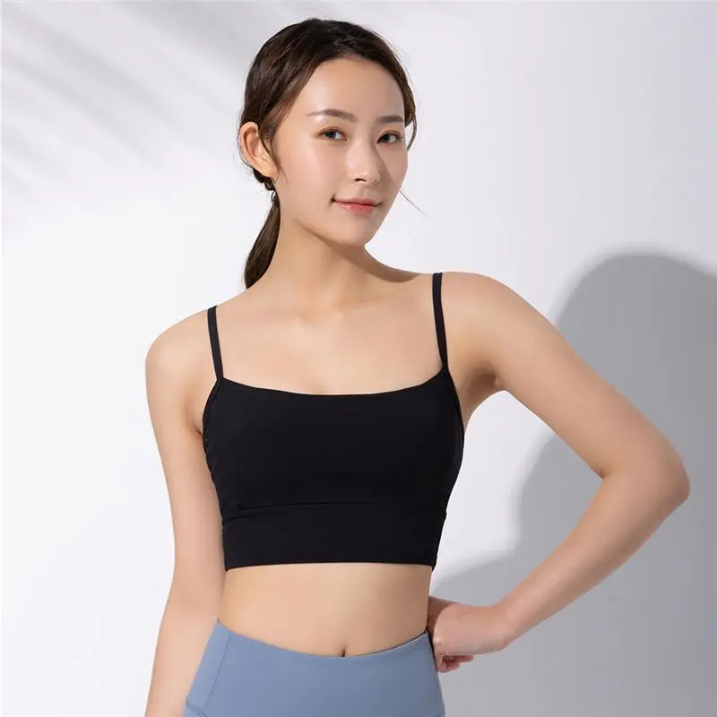 Women Yoga Sports Bra Gym Training Backless Bra Active Tops For