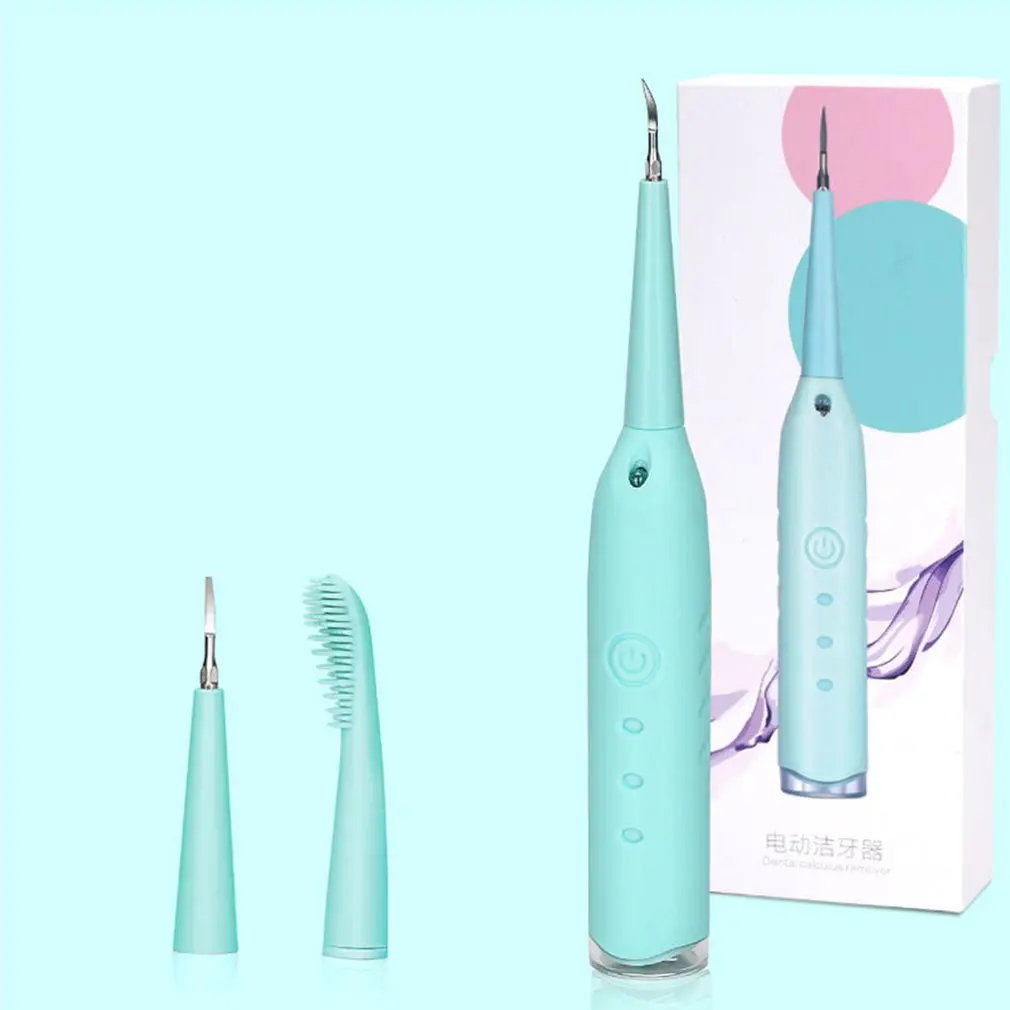

Electric Tooth Cleaner Dental Plague Remover Scraper Teeth Stain Polishing USB Charging Plaque Remover dropshipping