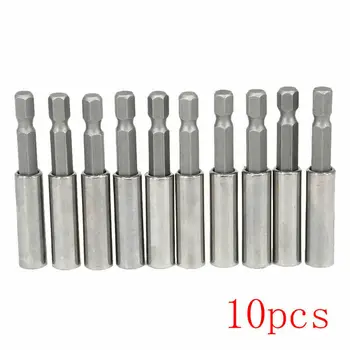 

1/4" Hex Shank Drill Bit Holder Magnetic Extension Electric Carbon steel