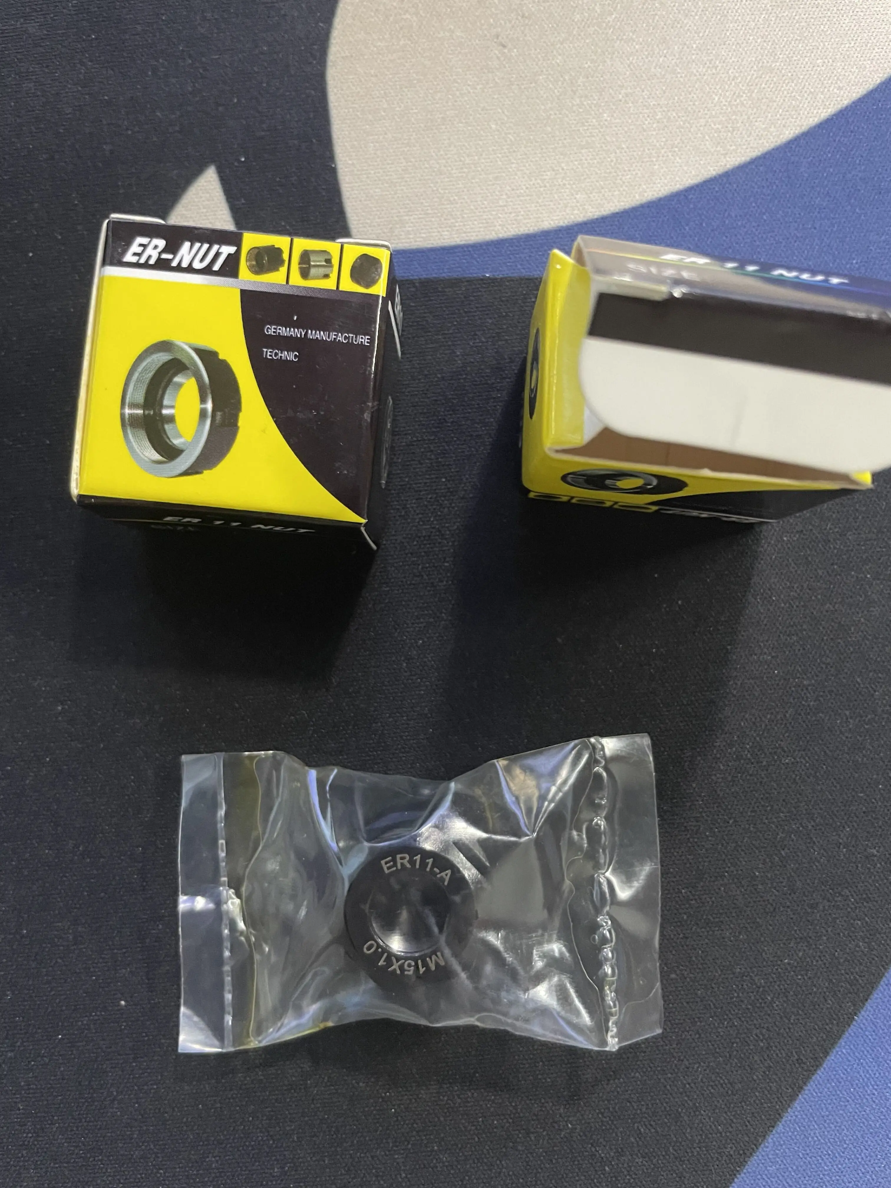 Dado Di Serraggio ER11A M15x1 - Per Utensili Da Lavorazione, Forza Elevata, Materiale Resistente - Foto 5