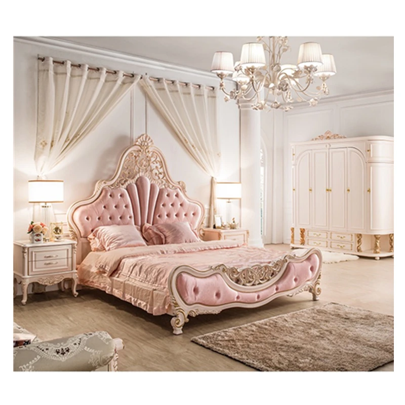 Children Beds Kids Furniture Pink Solid Wood Kids Beds Child Bed Chambre Bebe European Style Hot New Pink Girls Beds Beds Aliexpress