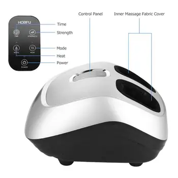 

Electric Foot Massager Deep Kneading Massage with Heating Function Health Care Infrared Shiatsu Massage Personal Air Pressure