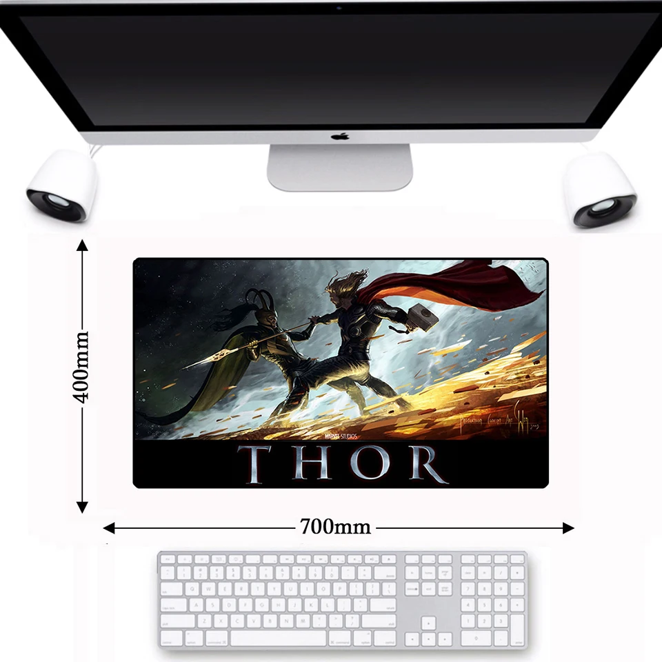 70*40 см Avengerse Infinity War Gaming XL компьютерный большой коврик для мыши геймерская