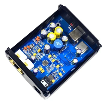 

Mini USB DAC Audio Decoding HiFi Headphone Amplifier Amp ES9028Q2M SA9023 Home Audio System Computer PC