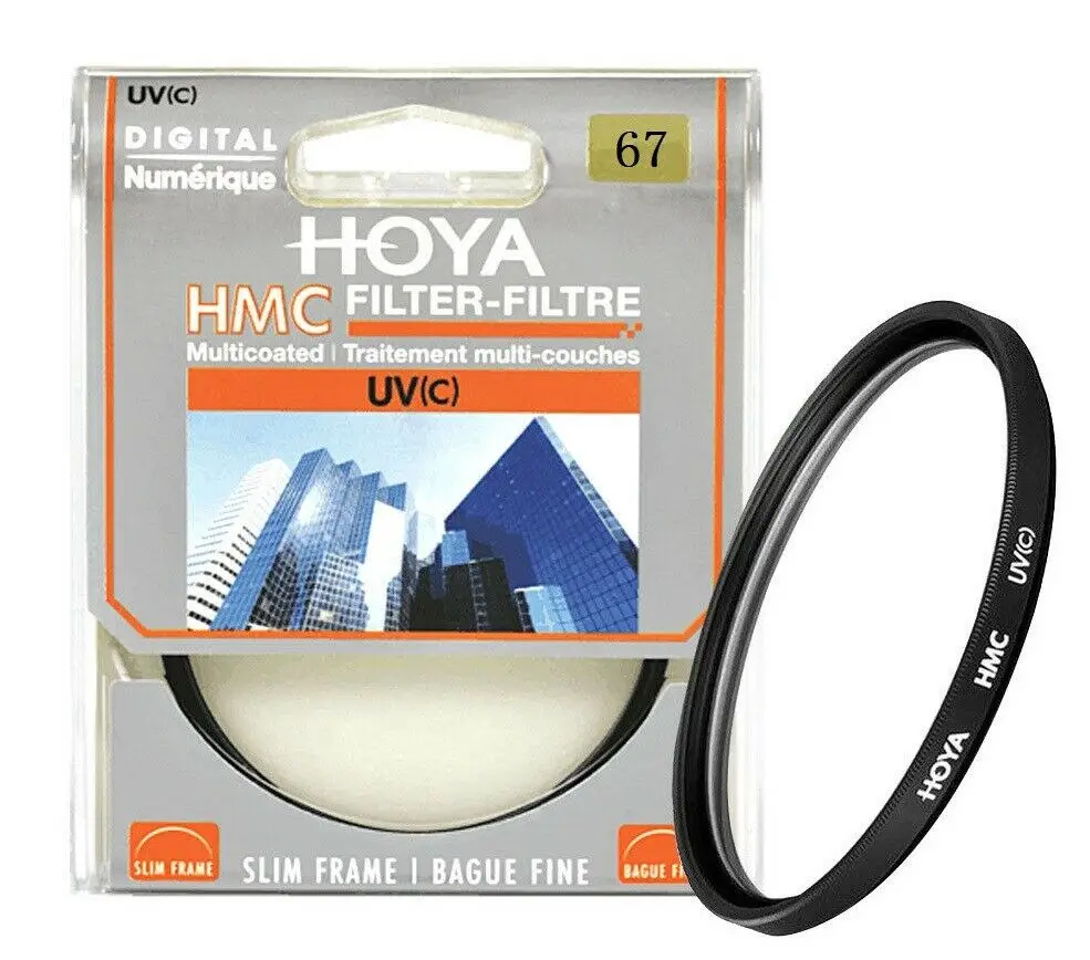 Nuovo Hoya Hmc Uv(C) 67 Millimetri Filtro Sottile Cornice Digitale Multicoated Mc Uv C Per La Macchina Fotografica Lens A-Uvc Hoya