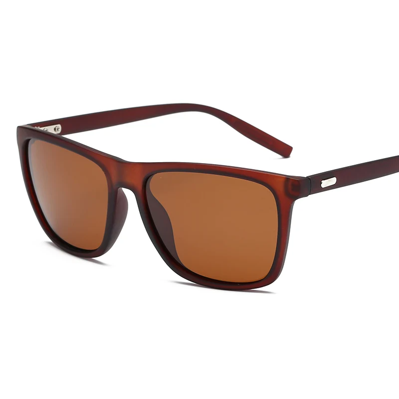 Новые модные классические солнцезащитные очки Мужские поляризационные солнцезащитные очки с большой оправой спортивные солнцезащитные очки унисекс - Цвет линз: N66197--C6