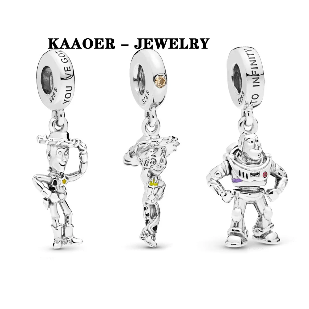 KAAOER pure silver11 Очаровательная новая напряженно работающий фермер робот игрушка Висячие Простые Ювелирные изделия для женщин