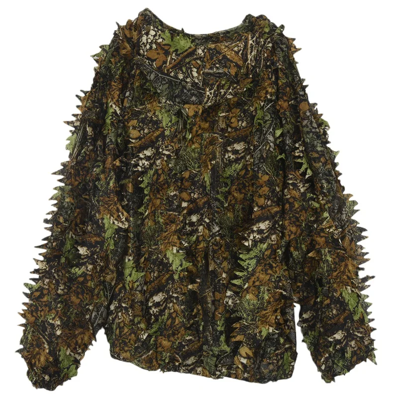 Одежда для охоты новинка 3D костюм с Кленовым листом из бионического Ghillie Yowie sniper
