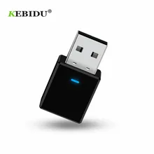 KEBIDU USB Bluetooth AUX аудио адаптер мини Bluetooth 5,0 приемник передатчик 3,5 мм разъем для ТВ ПК автомобильный комплект беспроводной адаптер