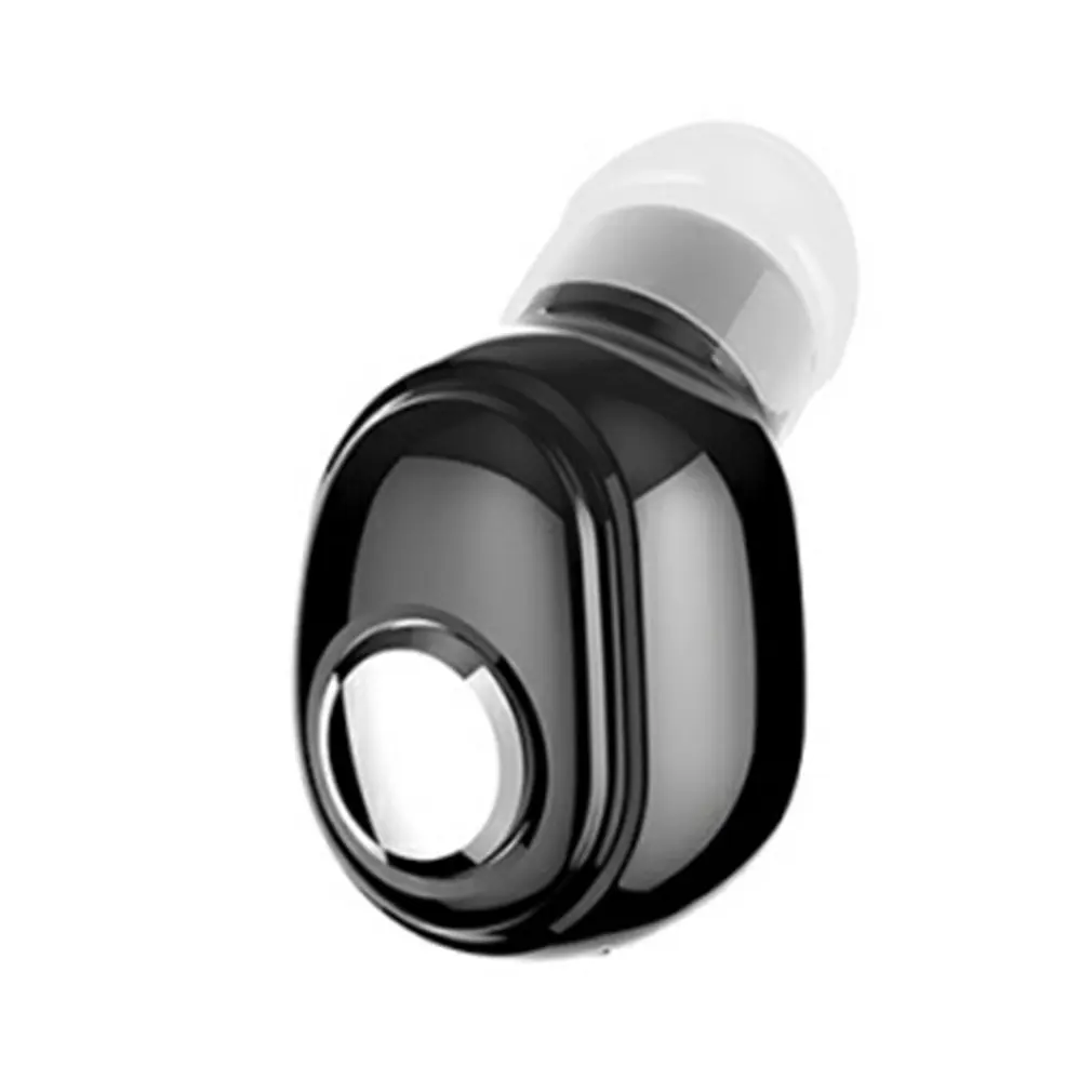 L15 мини беспроводные Bluetooth наушники спортивные беспроводные наушники стерео магнитные одиночные стерео наушники-вкладыши беспроводные наушники - Цвет: Black