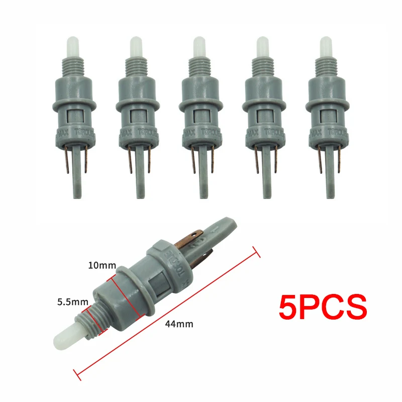 5PCS 6mm Universal Motorcycle Brake Clutch Switch Motorbike Front Rear