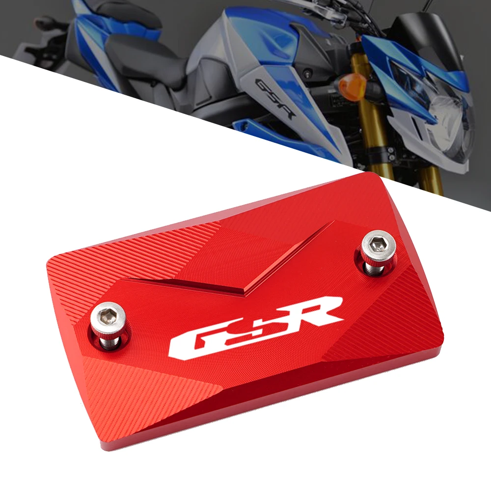 

CNC Motorcycle Accessories Front Brake Fluid Reservoir Caps Cover For Suzuki GSR750 GSR 750 2011 2012 2013 2014 2015 2016 2017