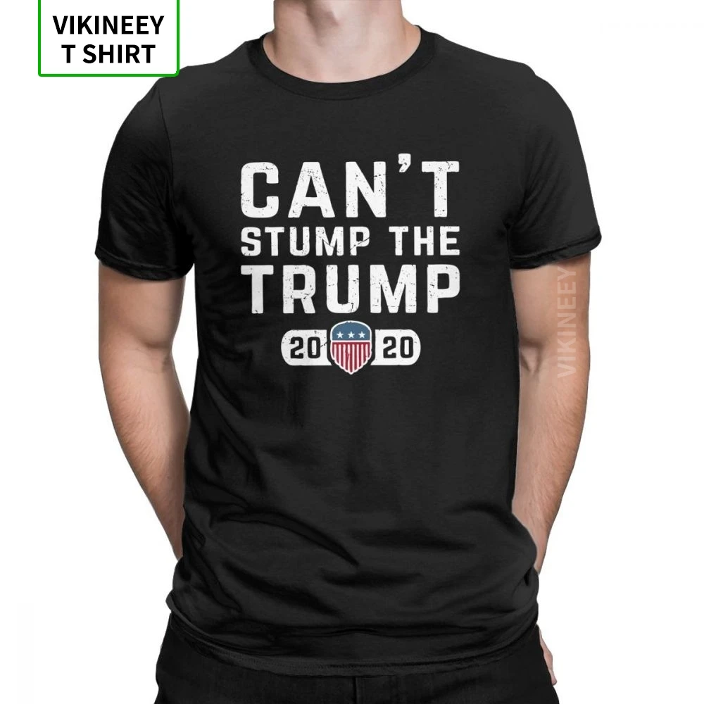 Mens Trump 2020 T-Shirt Funny Running Round Neck Short Sleeve Tees Tops