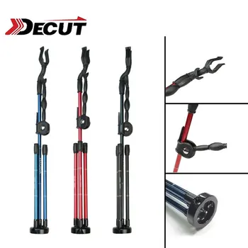 

1pc Archery Bow Stand Aluminum Alloy Tripod Foldable Bow Stand Recurve Bow Longbow Bracket Rack Hunting Shooting Bow Accessories