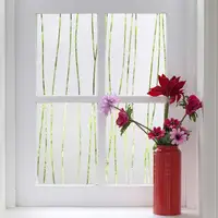 200cm Fenster Selbst-adhesive Film, für Privatsphäre und Licht Schutz | Vinyl Statisch Haftenden Dekor Fenster Aufkleber für Home und Büro