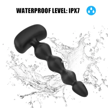 VATINE 9 Speeds Remote Control Anal Beads Vibrator Clitoris Stimulator Male Prostate Massager Butt Plug Masturbation Sex Toy 5