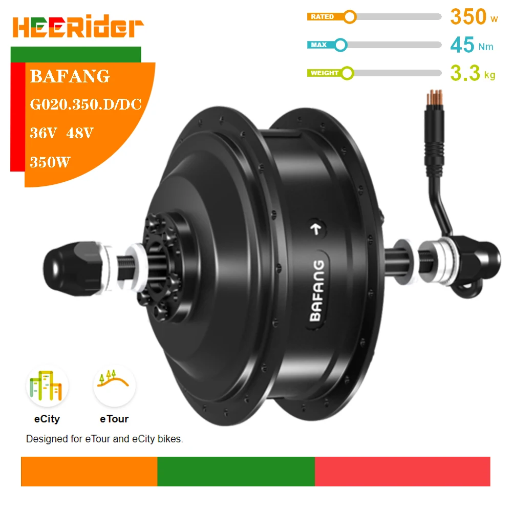 EBIKE 36V 350W 48V 350W SWX02 ebike kit Electric bike conversion kit motor  wheel BAFANG 8fun Brand RM G020.350.D G020.350.DC|Electric Bicycle Motor| -  AliExpress