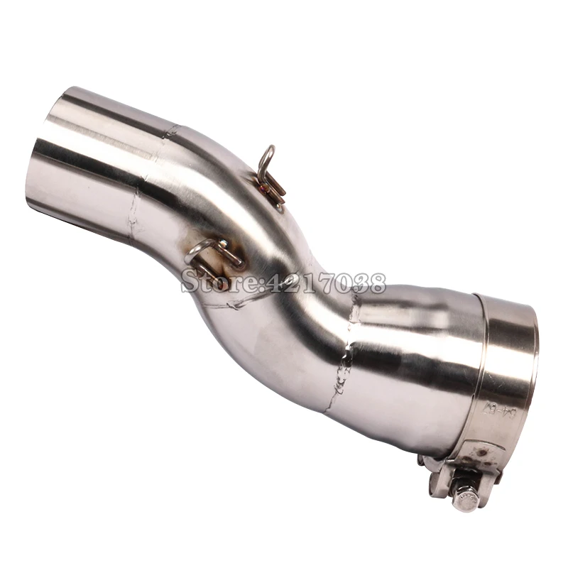 Motorcycle Exhaust Pipe Middle Link Pipe Modified Escape Moto For BMW R1200GS ADV 2013 2014 2015 2016 2017 2018 Years Slip On - Image 6