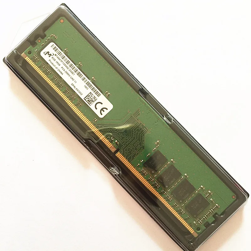 Micron DDR4 RAMS 8GB 2666MHz Desktop Memory DDR4 8GB 1RX8 PC4