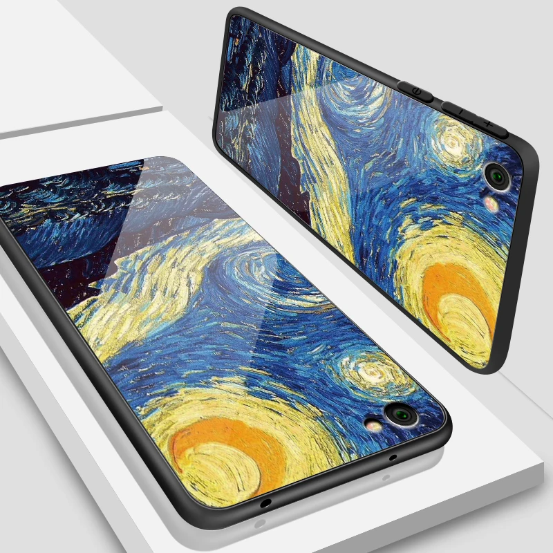 W103 ТПУ чехол для телефона для Xiaomi 9 5X6X8 SE A1 A2 облегченное закаленное стекло класса люкс чехол для Redmi Note 4x 5A 6 7 рro рrime модная сумочка - Цвет: W103