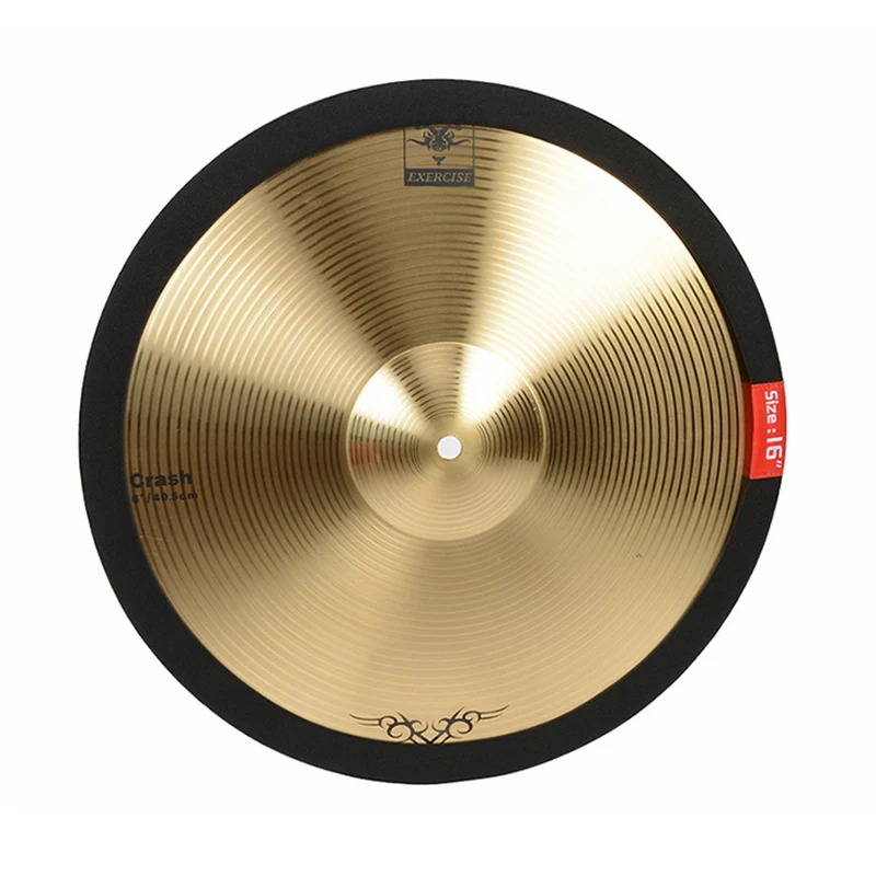 14 16 18 20 인치 휴대용 경량 폴리 에스터 섬유 심벌즈 음소거 서클 링 드럼 세트 하이햇 연습 소음기 패드 댐퍼