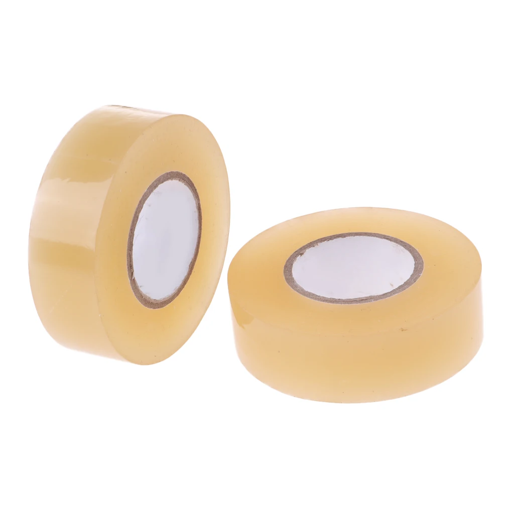 Premium PVC Clear Ice Hockey / Roller Hockey Leg Tape / Sock Tape X 2 Rolls