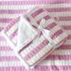 Baby Blankets Newborn 3D Flannel Baby Swaddle Wrap Baby Boy Girl Blanket Solid Bedding Set Infant Stroller Cover Kids Blanket 1