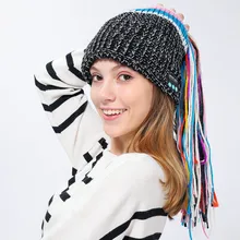 JAYCOSIN шапка зимняя женская шапка Беспроводная Новинка Bluetooth умные шапки Лоскутные наушники с микрофоном