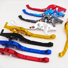 Электрический Мотоцикл CNC переоборудование ЧАСТЕЙ Левый и правый дисковый тормоз универсальная ручка рычаг сцепления CNC алюминиевый сплав