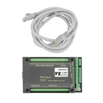 

1 pcs NVEM CNC Controller 6 MACH3 Ethernet Interface Motion Control Card Board motor regulator