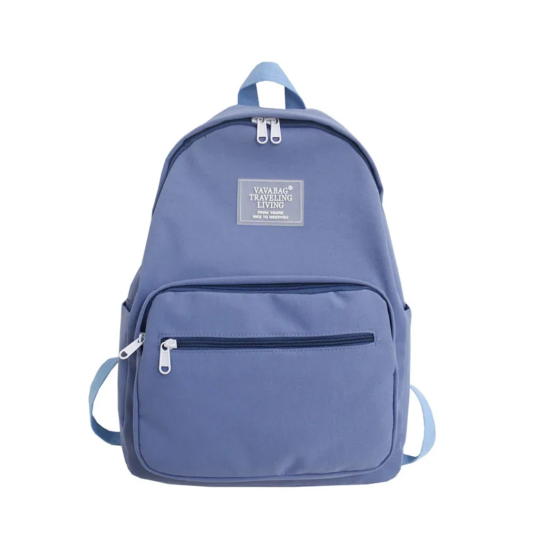 DCIMOR водонепроницаемый нейлоновый женский рюкзак, женские прозрачные школьные сумки для девочек-подростков, рюкзак для путешествий, большая книга Mochila - Цвет: blue