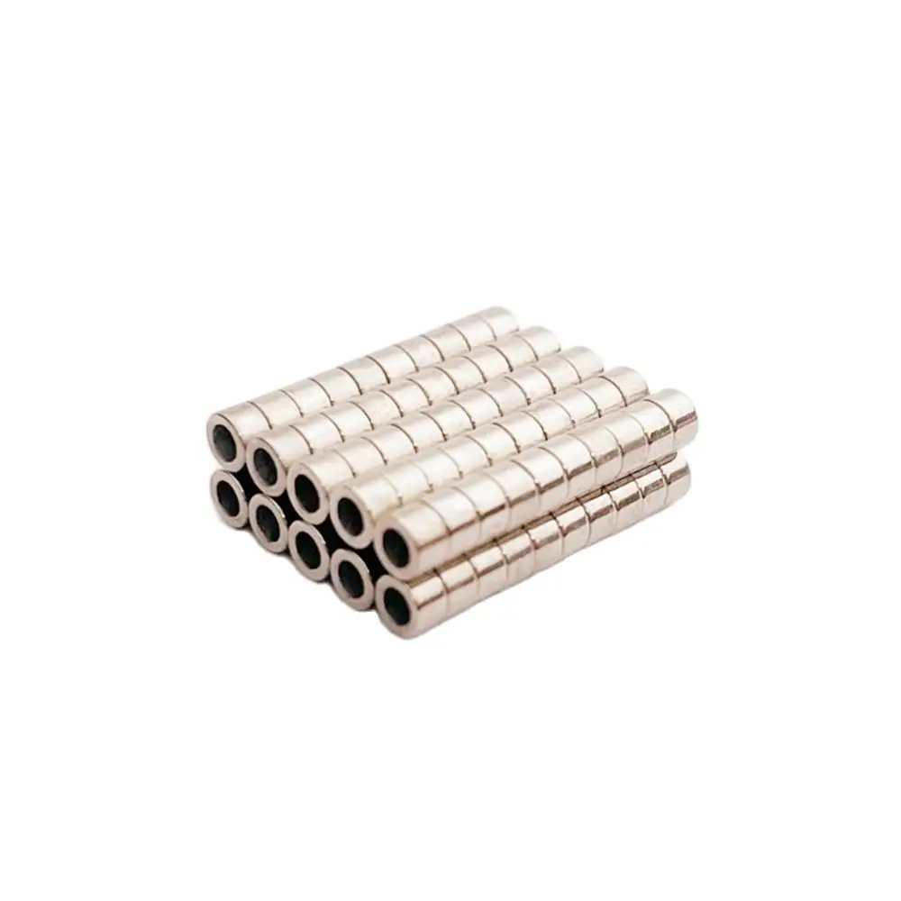 100PCS/500PCS NdFeB Magnet Dia3.3x2mm-Dia2mm Hole N35 Disc MAGNET Round Magnetic Speaker Neodymium Magnets D3.3-d2x2mm Ring |