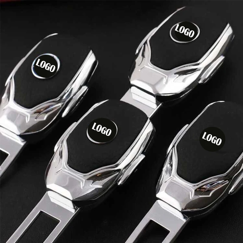 

1-Piece Car Logo Vehicle Seat Belt Extension Extender Safety Buckle Clip For Ford Benz Volvo Lexus VW Subaru Infiniti Suzuki KIA