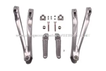 

Motorcycle Rear Silver Footrest Brackets YZF R1 2004 - 2008 for YAMAHA YZFR1 Foot Rest
