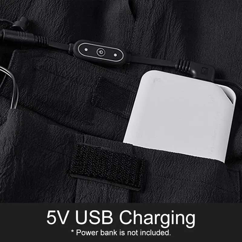 Моющиеся USB брюки с электрическим подогревом, повседневные брюки-карго, брюки для бега, мужские зимние уличные лыжные походные теплые штаны-шаровары