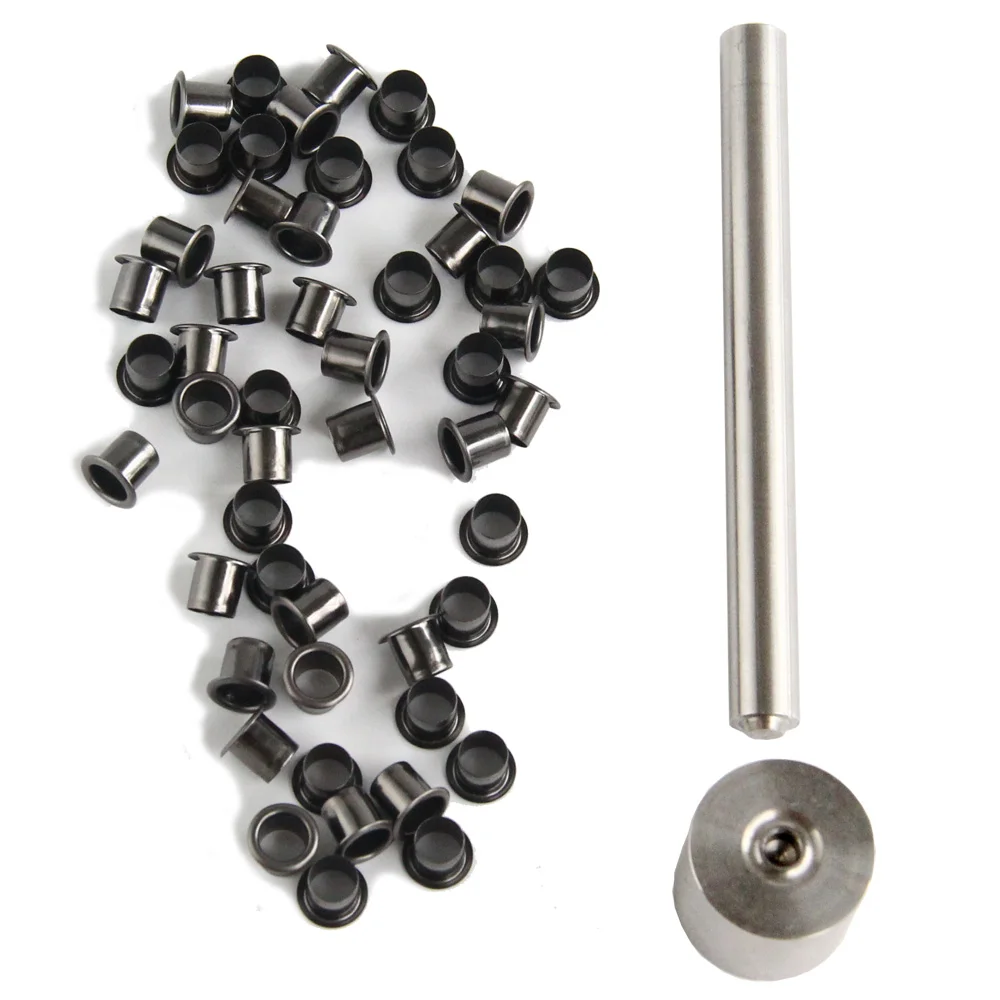 100pcs Eyelets For Diy Kydex Sheath 6mm 7mm Rivet Hand Tool Parts